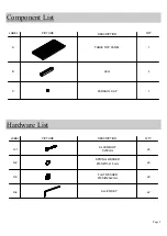 Preview for 2 page of World Market Segovia SKU-582741 Assembly Instructions Manual