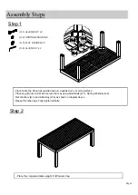 Preview for 4 page of World Market Segovia SKU-582741 Assembly Instructions Manual