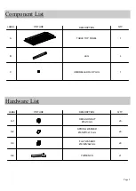 Предварительный просмотр 2 страницы World Market Sevilla 551907 Assembly Instructions Manual