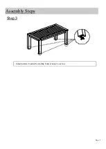 Предварительный просмотр 5 страницы World Market Sevilla 551907 Assembly Instructions Manual