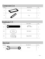 Preview for 2 page of World Market Tobias 608268 Assembly Instructions