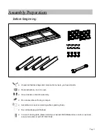 Preview for 3 page of World Market Tobias 608268 Assembly Instructions