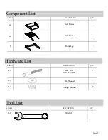 Preview for 2 page of World Market Tobias 608270 Assembly Instructions