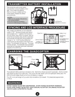 Preview for 4 page of World Tech Toys PARTNER SPY DRONE UFO 35879 Instruction Manual