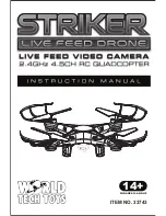 Preview for 1 page of World Tech Toys Striker 33743 Instruction Manual