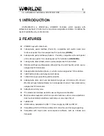 Preview for 5 page of Worlde KS25A User Manual