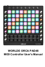 Worlde Orca PAD48 User Manual preview