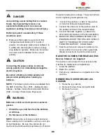 Preview for 26 page of Worldlawn Venom WYS48FX730VX Operator'S Manual