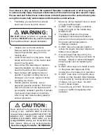 Preview for 2 page of Worldlawn WY 48FS481V Operator'S Manual