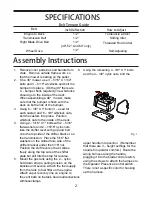 Preview for 3 page of Worldlawn WY 48FS481V Operator'S Manual