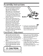 Preview for 4 page of Worldlawn WY 48FS481V Operator'S Manual