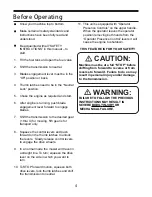 Preview for 5 page of Worldlawn WY 48FS481V Operator'S Manual