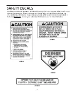 Preview for 8 page of Worldlawn WY 48FS481V Operator'S Manual