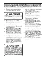 Preview for 2 page of Worldlawn WY36FS481VH Operator'S Manual