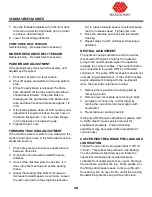 Preview for 30 page of Worldlawn WYO48FX730VL Operator'S Manual