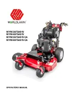 Worldlawn WYW36FS481V Operator'S Manual preview