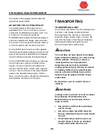 Preview for 23 page of Worldlawn WYW36FS481VH Operator'S Manual