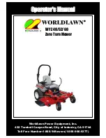 Worldlawn WYZ 48 Operator'S Manual preview