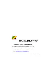 Preview for 44 page of Worldlawn WYZ 52 Operator'S Manual