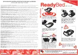 Предварительный просмотр 1 страницы Worlds Apart ReadyBed Deluxe Manual