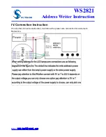 Preview for 6 page of Worldsemi WS2821 Manual