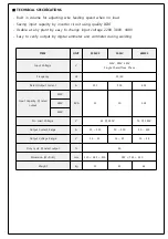 Preview for 2 page of Worldwel 350LC2 Operation Manual