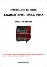 Preview for 1 page of Worldwel longrun 350LA Operation Manual