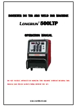 Worldwel Longrun 500LTP Operation Manual preview