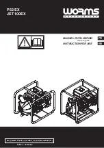 Предварительный просмотр 1 страницы WORMS JET100EX Instructions For Use Manual