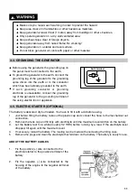 Предварительный просмотр 11 страницы WORMS Robin Subaru ARC 160 EX Instructions For Use Manual