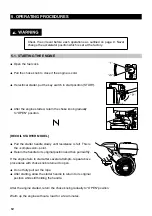 Предварительный просмотр 12 страницы WORMS Robin Subaru ARC 160 EX Instructions For Use Manual