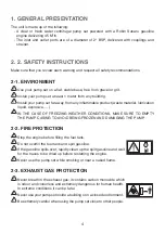 Предварительный просмотр 4 страницы WORMS Robin Subaru P 52 EX Instructions For Use Manual