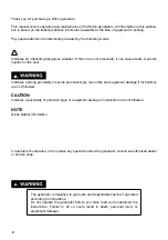 Preview for 2 page of WORMS SILENTSTAR 11000D M AVR YN Instructions For Use Manual