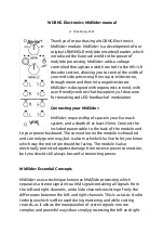 Preview for 1 page of WORNG Electronics MidSide+ Manual