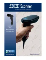 Worth Data 5202D Scanner Owner'S Manual preview