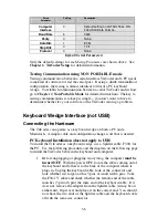 Preview for 43 page of Worth Data TriCoder t53 User Manual