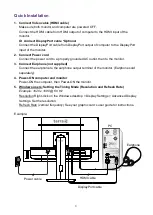 Предварительный просмотр 6 страницы Wortmann 2763W PV User Manual