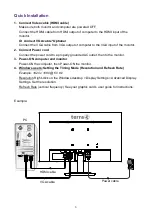 Предварительный просмотр 6 страницы Wortmann Terra 2311W User Manual