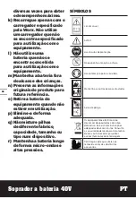 Предварительный просмотр 56 страницы Worx Nitro LEAFJET WG585E Series Original Instructions Manual