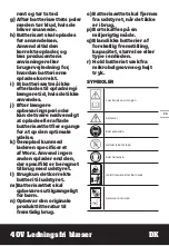 Предварительный просмотр 73 страницы Worx Nitro LEAFJET WG585E Series Original Instructions Manual