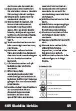 Предварительный просмотр 89 страницы Worx Nitro LEAFJET WG585E Series Original Instructions Manual