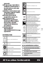 Предварительный просмотр 117 страницы Worx Nitro LEAFJET WG585E Series Original Instructions Manual