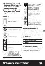 Предварительный просмотр 135 страницы Worx Nitro LEAFJET WG585E Series Original Instructions Manual