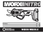 Worx Nitro WG330 Series Manual предпросмотр