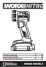 Worx Nitro WX025L Manual предпросмотр