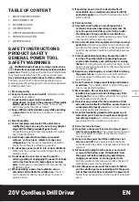 Preview for 3 page of Worx Nitro WX102 Safety And Operating Manual Original Instructions