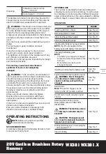 Preview for 11 page of Worx Nitro WX381 Safety And Operating Manual