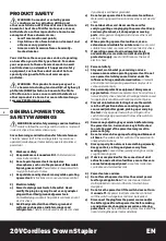 Preview for 2 page of Worx Nitro WX843L Instruction Manual