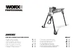 Worx Professional Jawhorse WU060 Original Instructions Manual preview