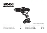 Предварительный просмотр 1 страницы Worx Professional WU171 Manual